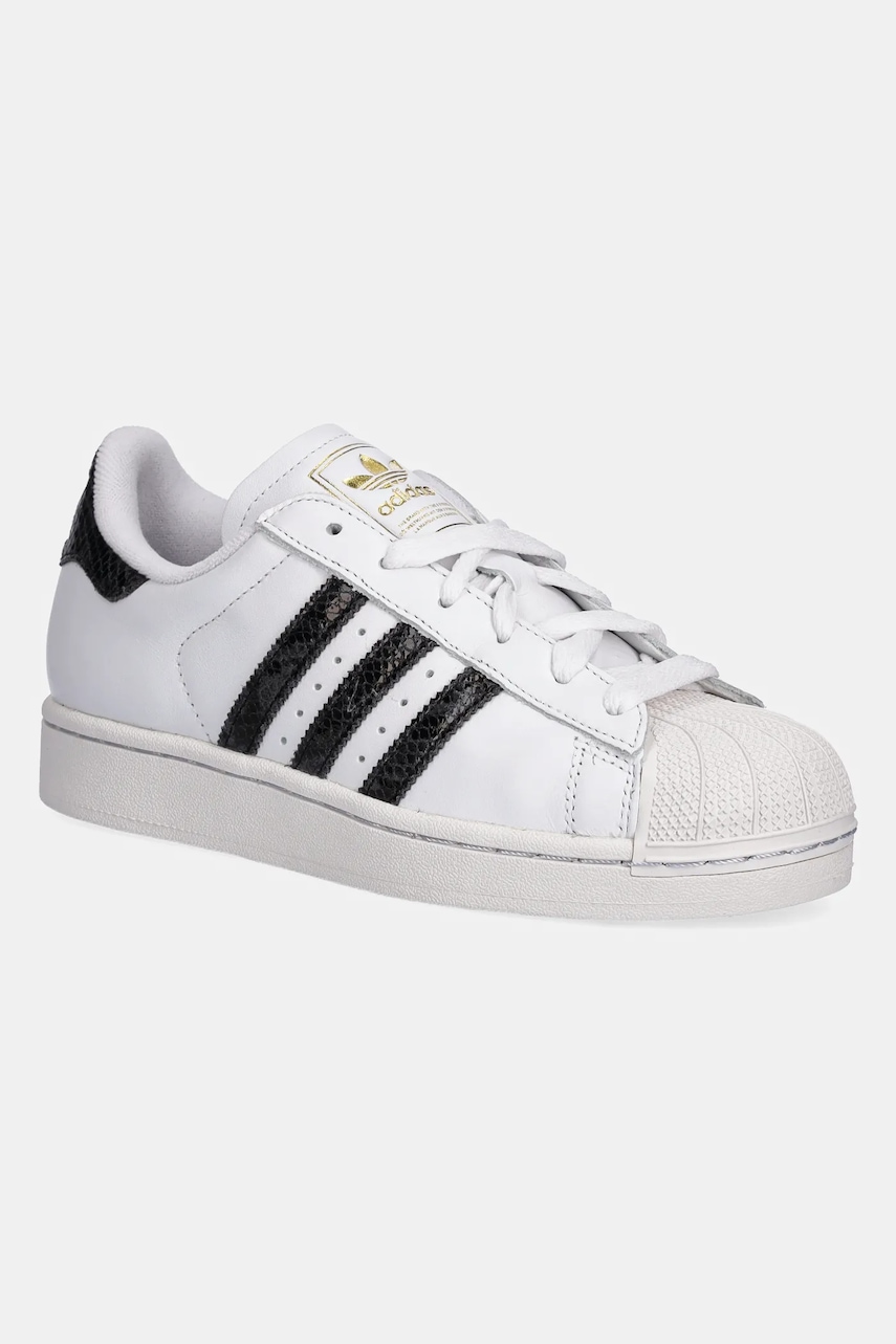 adidas Originals sneakers din piele Superstar II culoarea alb, JP8162