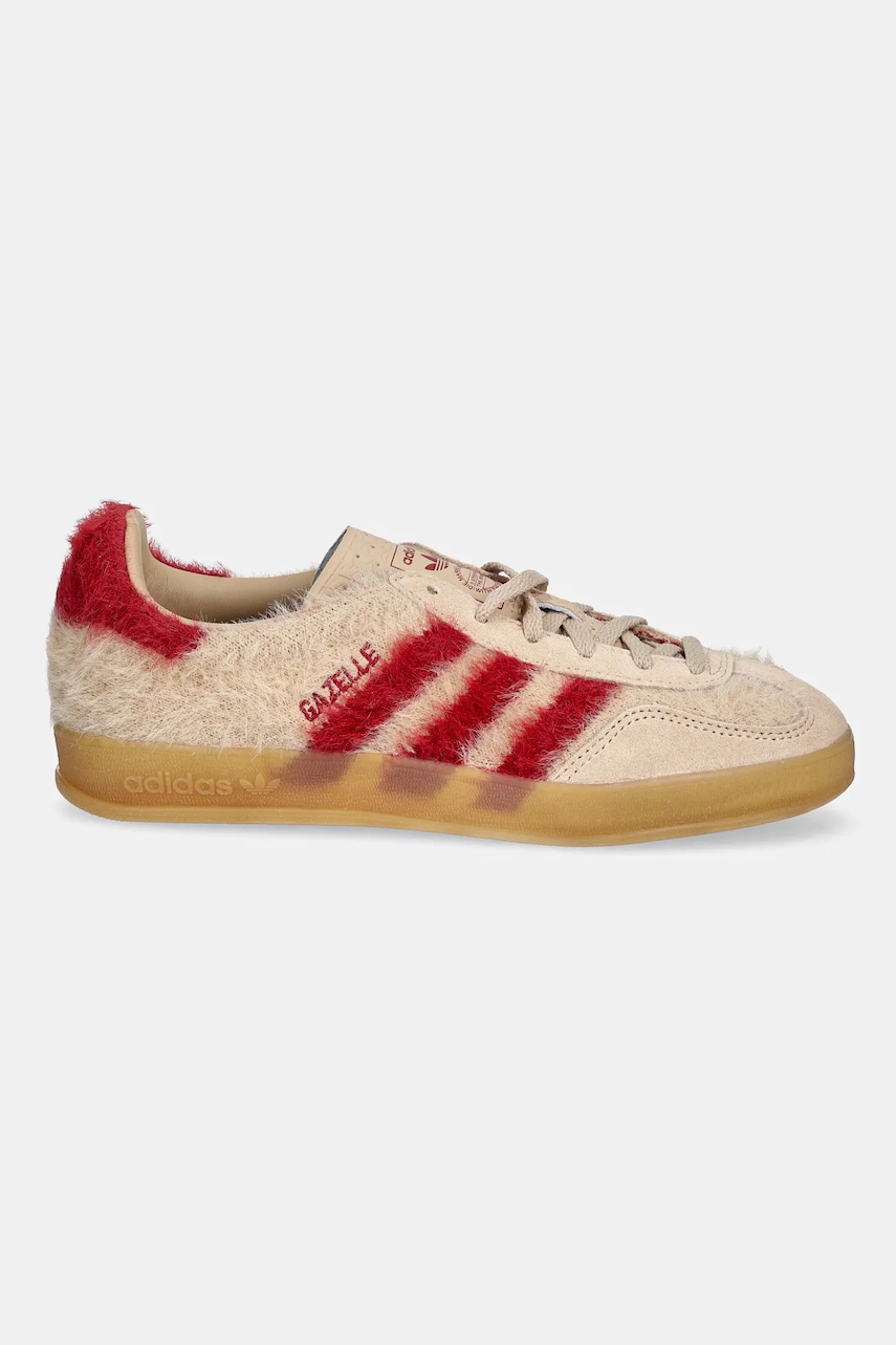 Кроссовки adidas Originals Gazelle Indoor цвет бежевый JP8341 Кроссовки adidas Originals Gazelle Indoor цвет бежевый JP8341