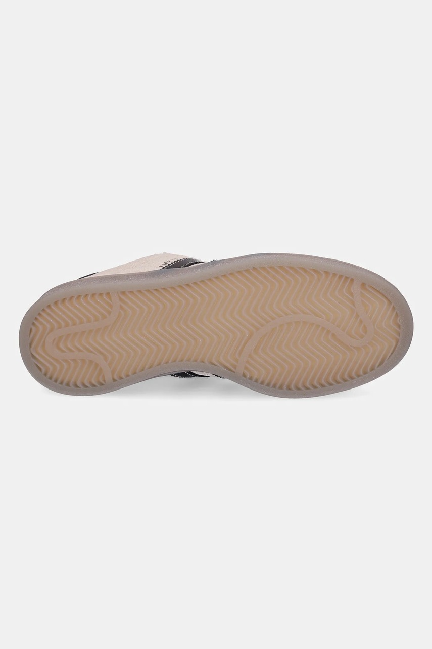 Σουέτ αθλητικά παπούτσια adidas Originals Campus 00s χρώμα: μπεζ, JQ4370 φωτογραφία