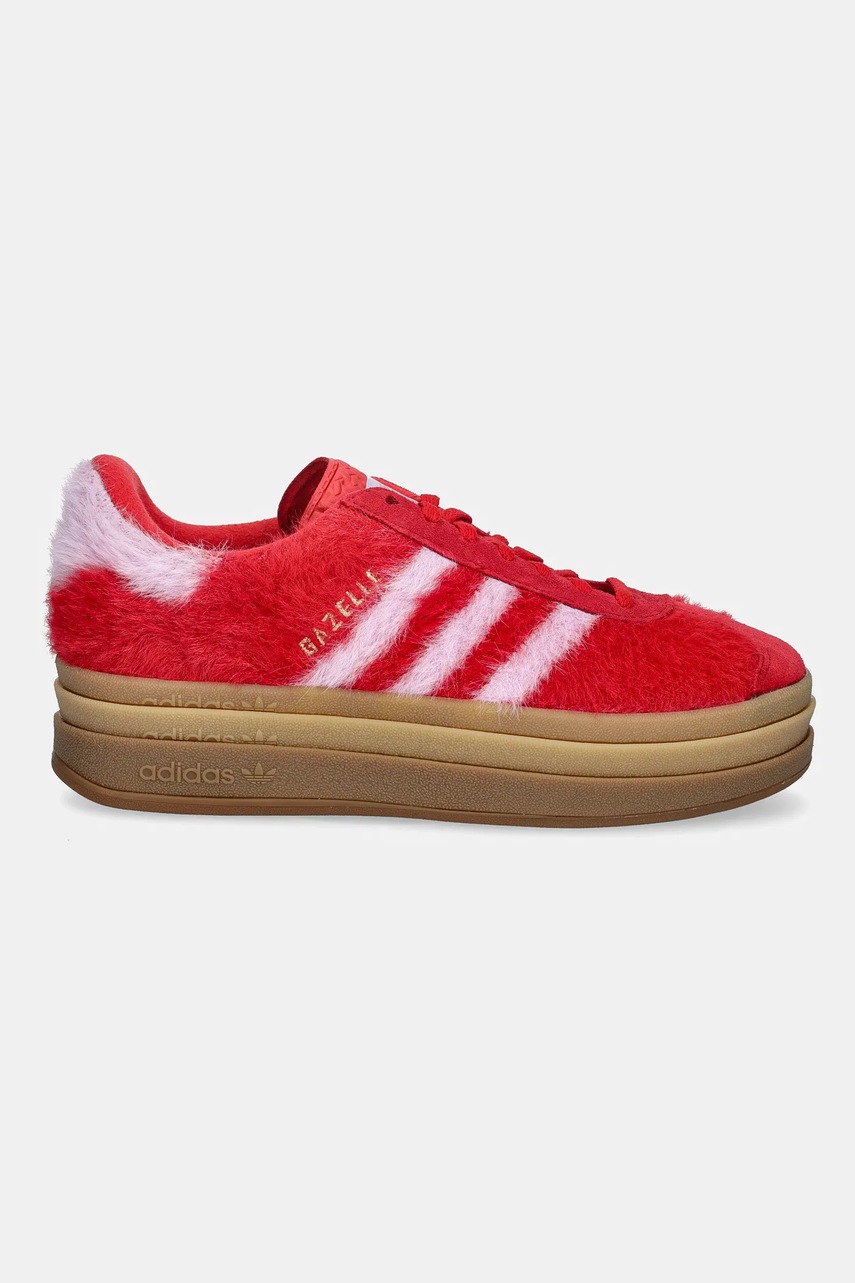 Кроссовки adidas Originals Gazelle Bold цвет красный JS3905