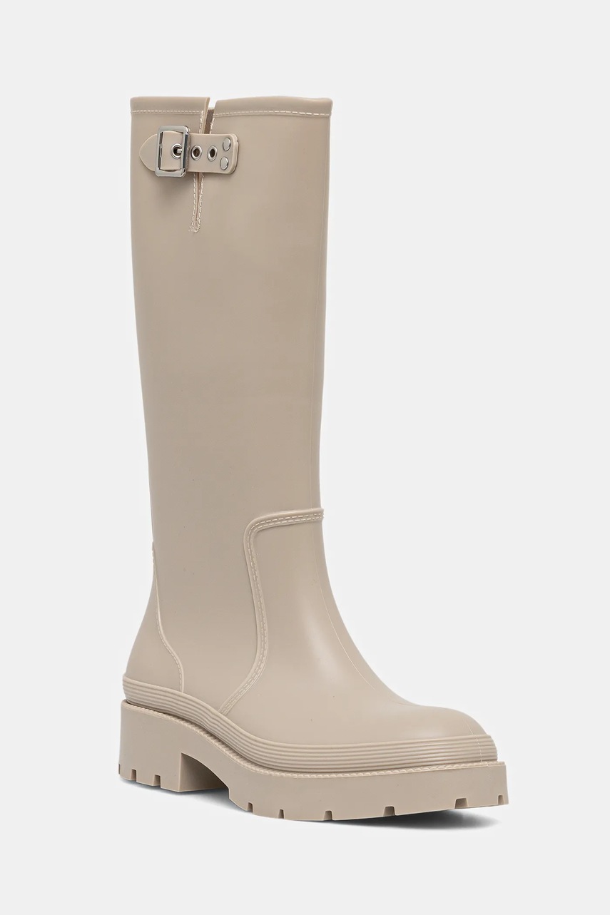 Steve Madden cizme Rockyh20 culoarea bej, 11005193