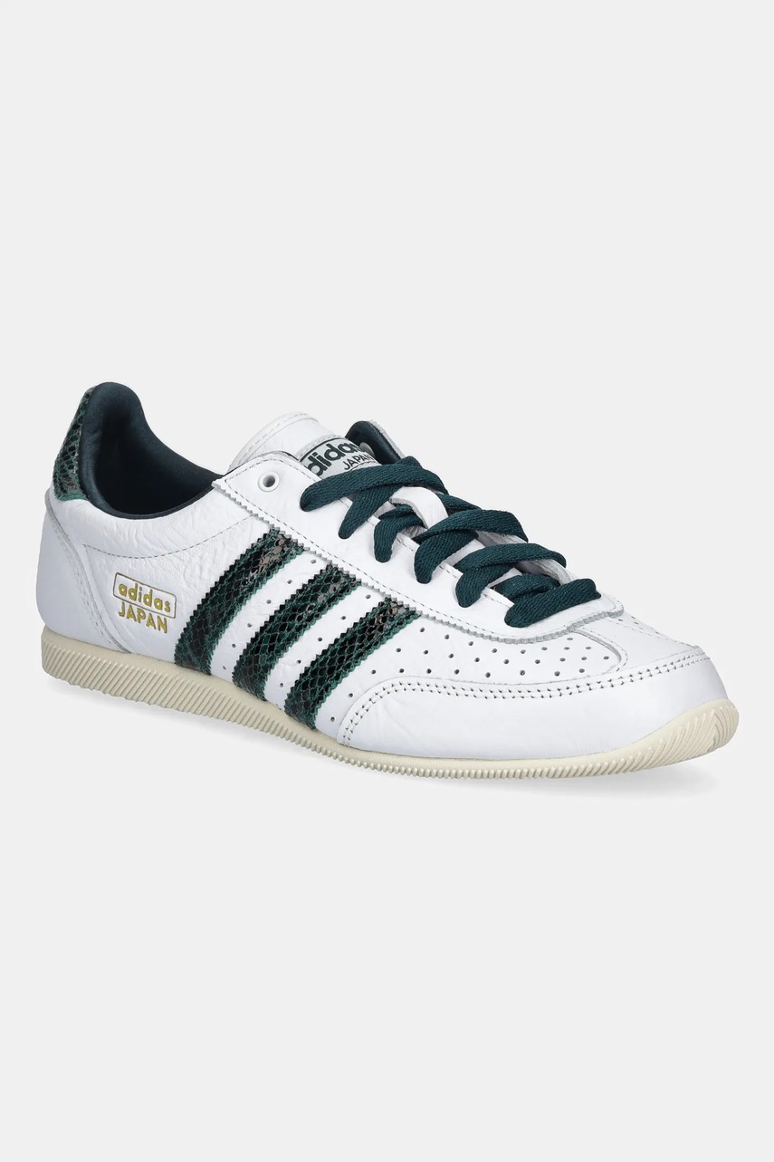 Kožené tenisky adidas Originals Japan W dámské, bílá barva, JQ9062