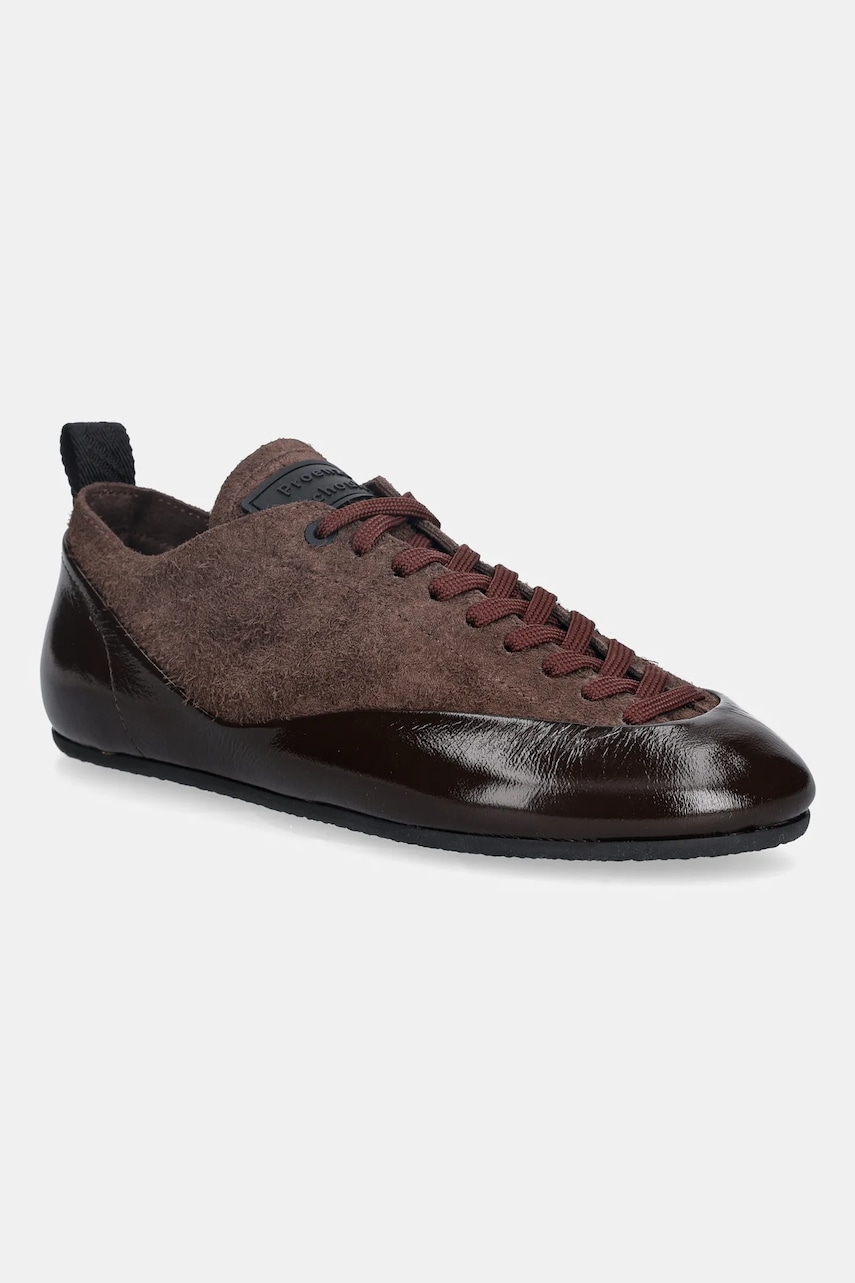 Proenza Schouler sneakers din piele Arcadia culoarea maro, SH253071