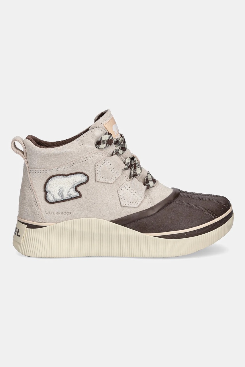 Замшевые сапоги Sorel NL5153102 OUT N ABOUT цвет бежевый 2088161102