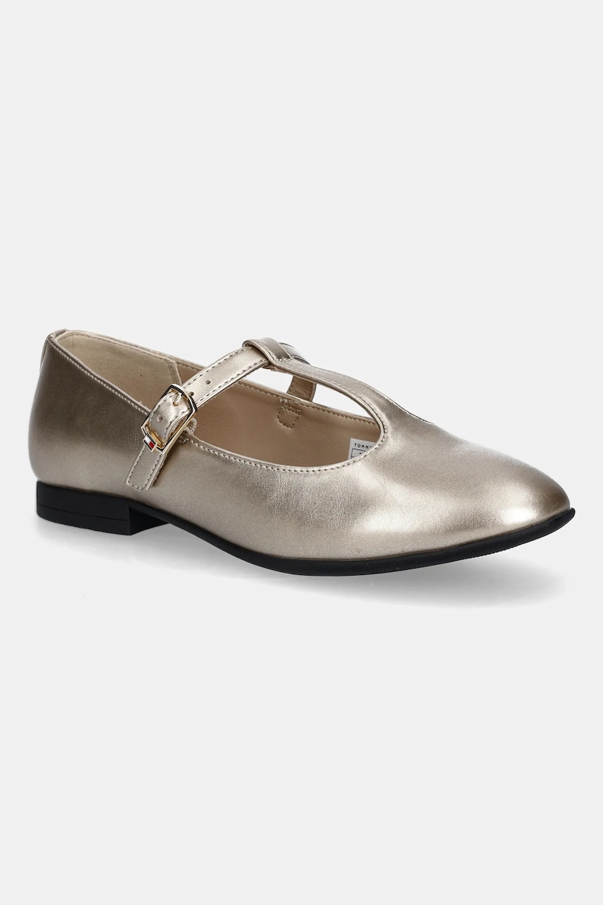 Levně Dětské balerínky Tommy Hilfiger béžová barva, T3A3-34001