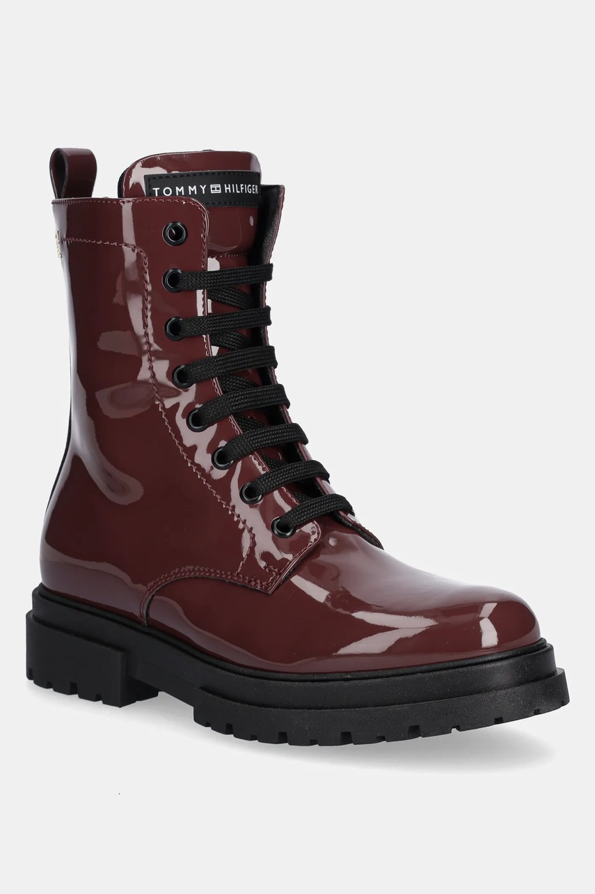 Levně Dětské workery Tommy Hilfiger červená barva, T4A5-34025