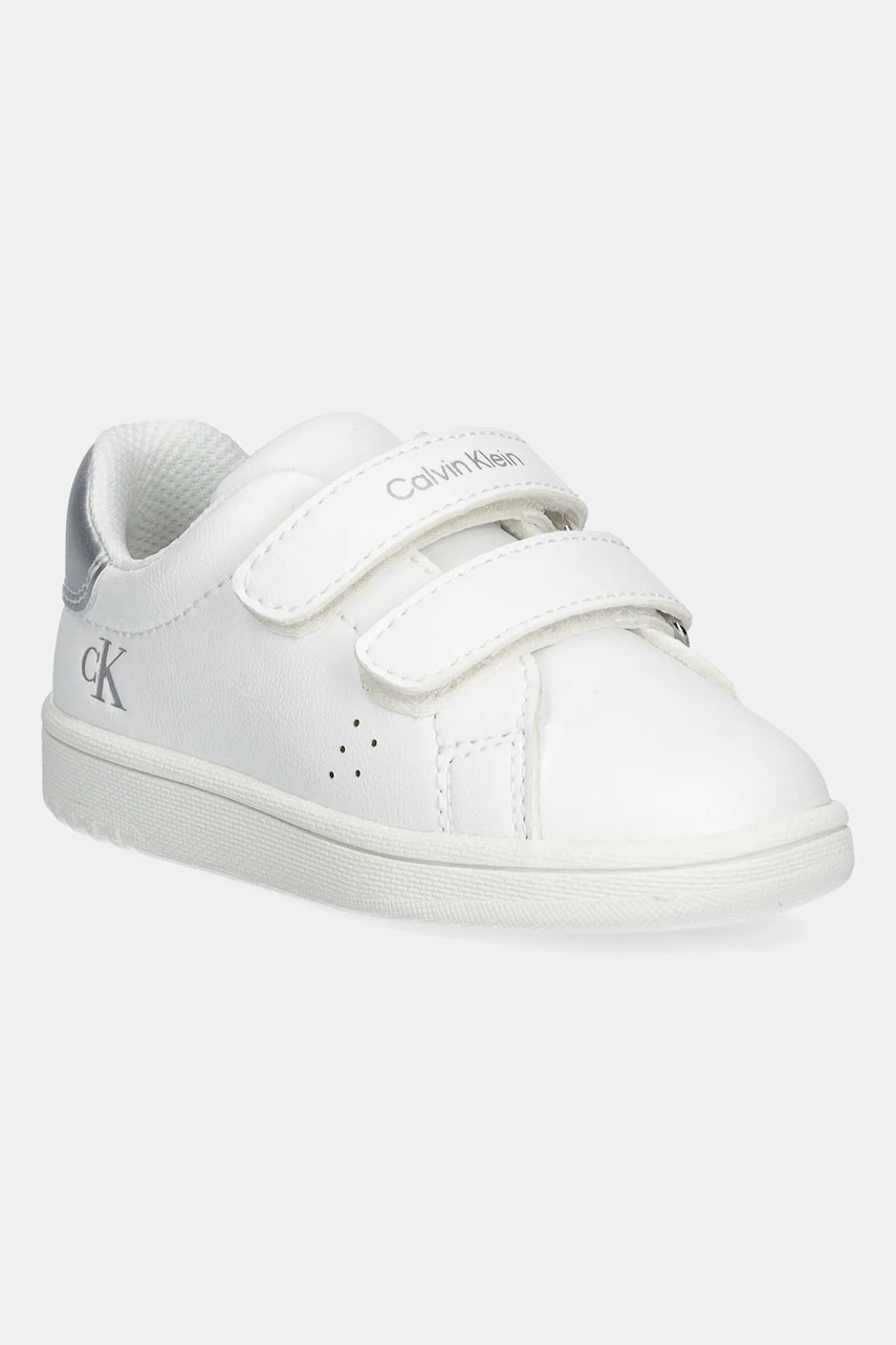 Levně Dětské tenisky Calvin Klein Jeans bílá barva, V1A9-83087