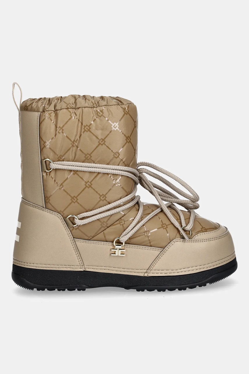 Детские сапоги Elisabetta Franchi цвет бежевый F4A6-E0457