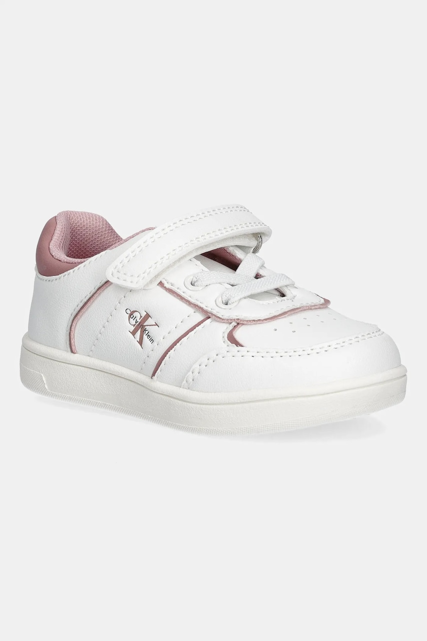 Levně Dětské tenisky Calvin Klein Jeans bílá barva, V1A9-83082