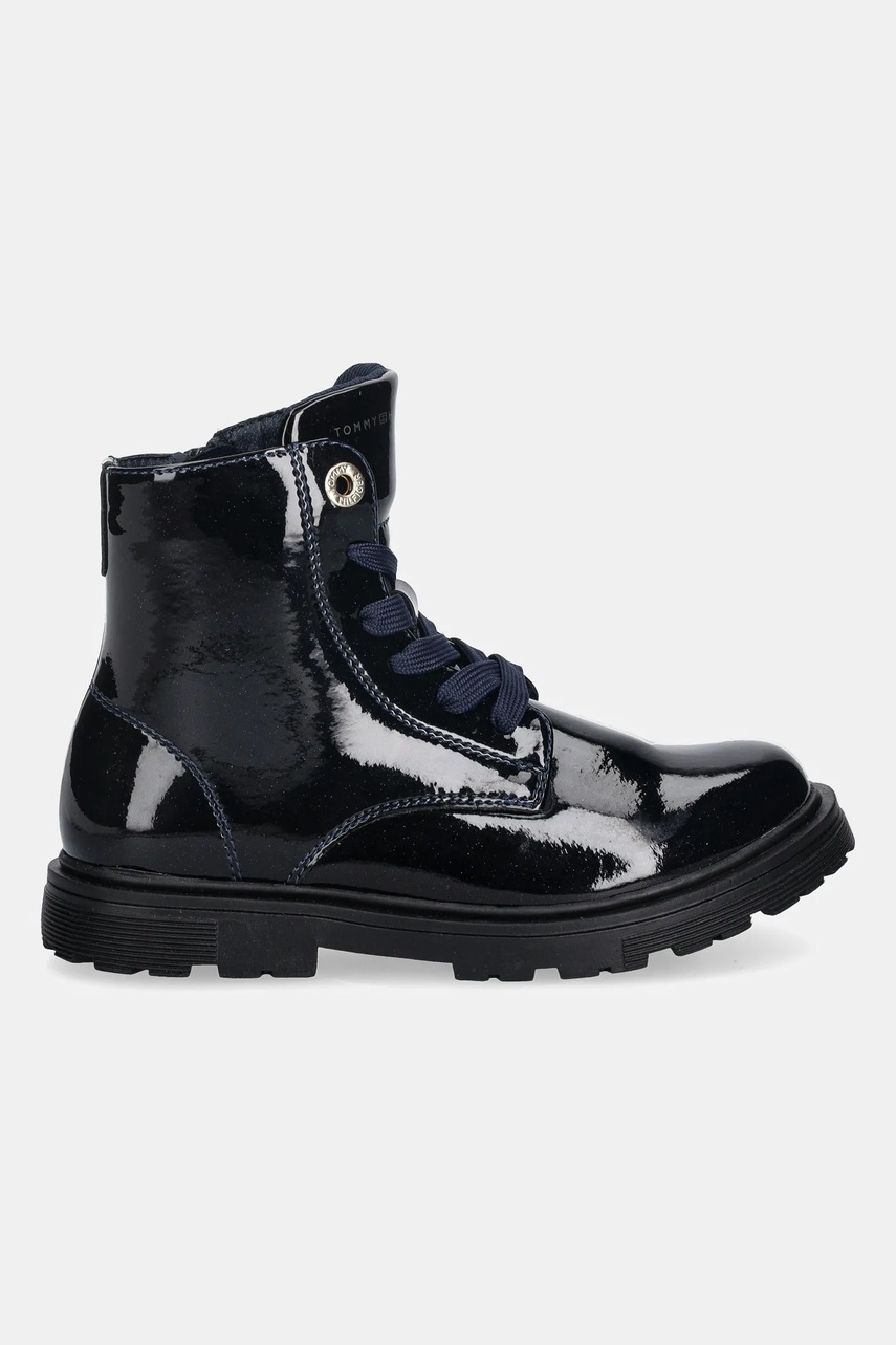 Детские ботинки Tommy Hilfiger цвет синий  T1A5-34005