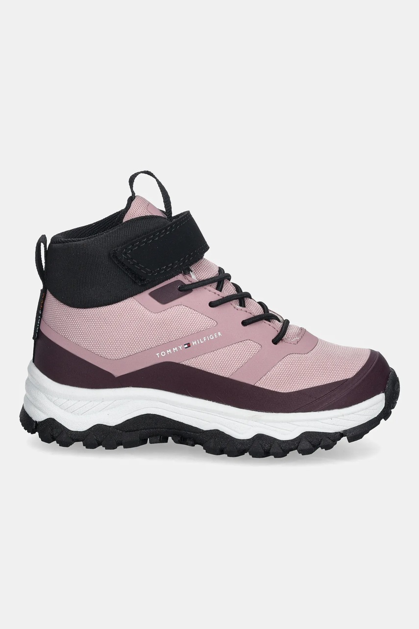 Детские зимние сапоги Tommy Hilfiger цвет розовый T1A5-34049