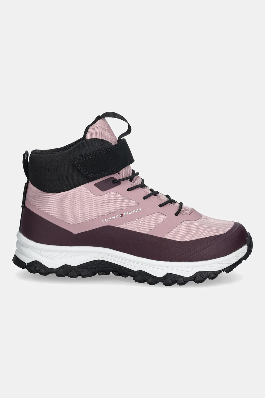 Детские зимние сапоги Tommy Hilfiger цвет розовый T1A5-34049