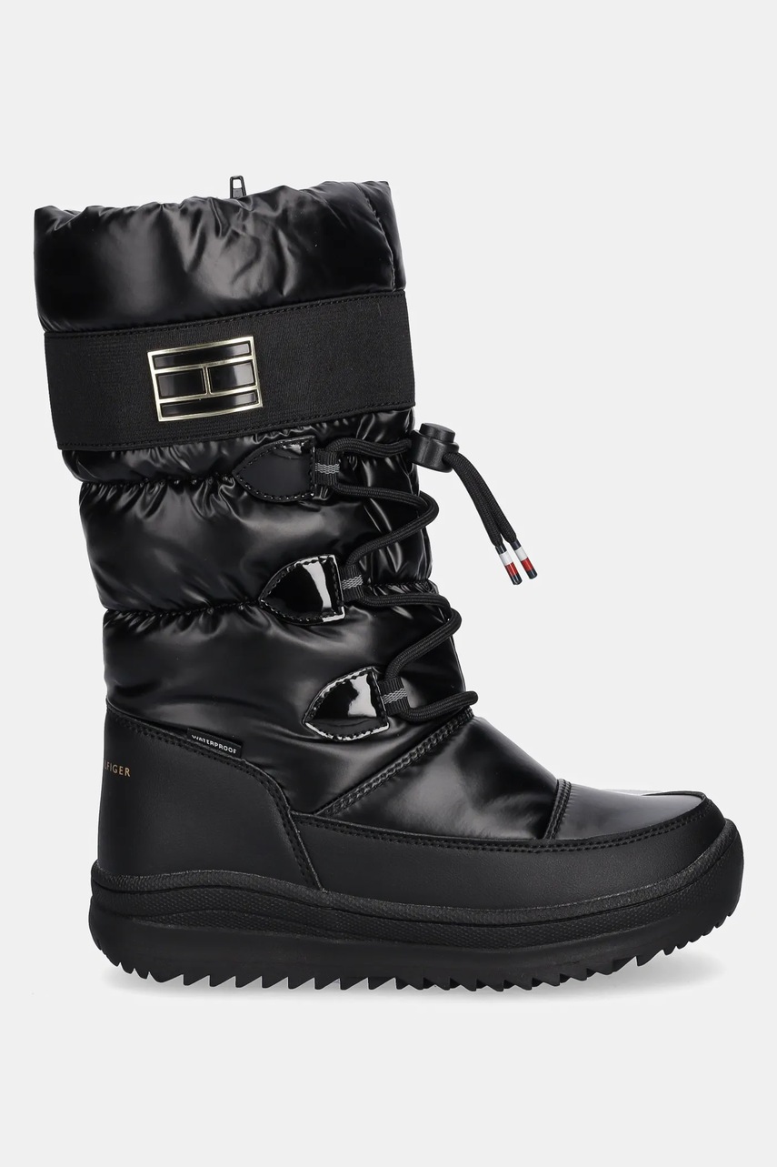 Детские сапоги Tommy Hilfiger цвет чёрный T3A6-34053