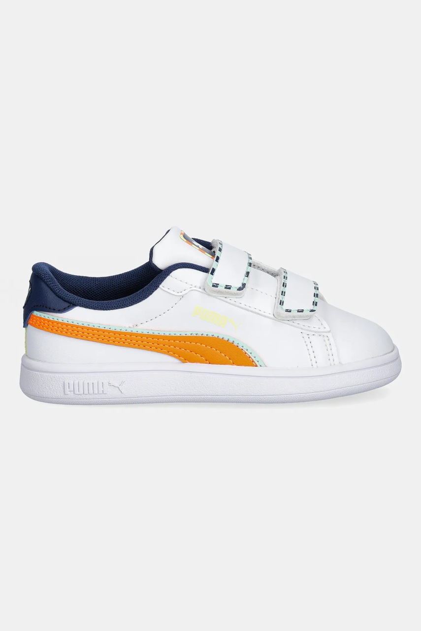 Детские кроссовки Puma Puma Smash 3.0 Playdate V Inf цвет белый 402828