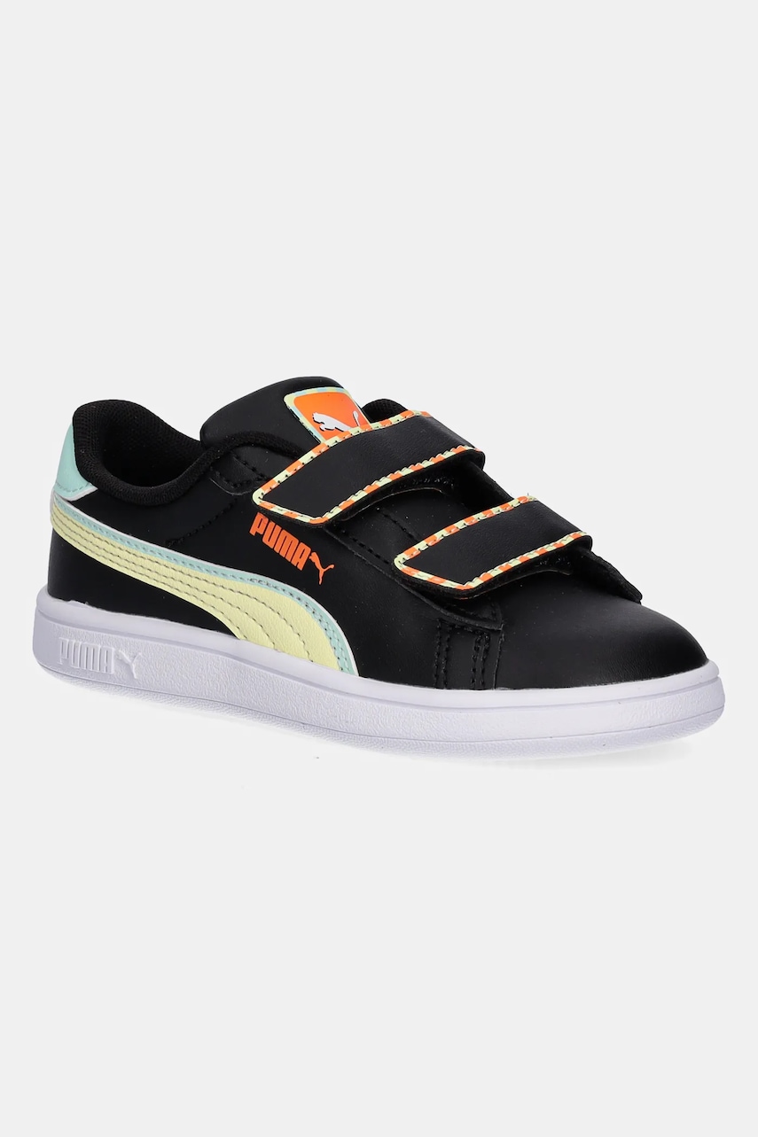 Puma sneakers pentru copii Puma Smash 3.0 Playdate V Inf culoarea negru, 402828