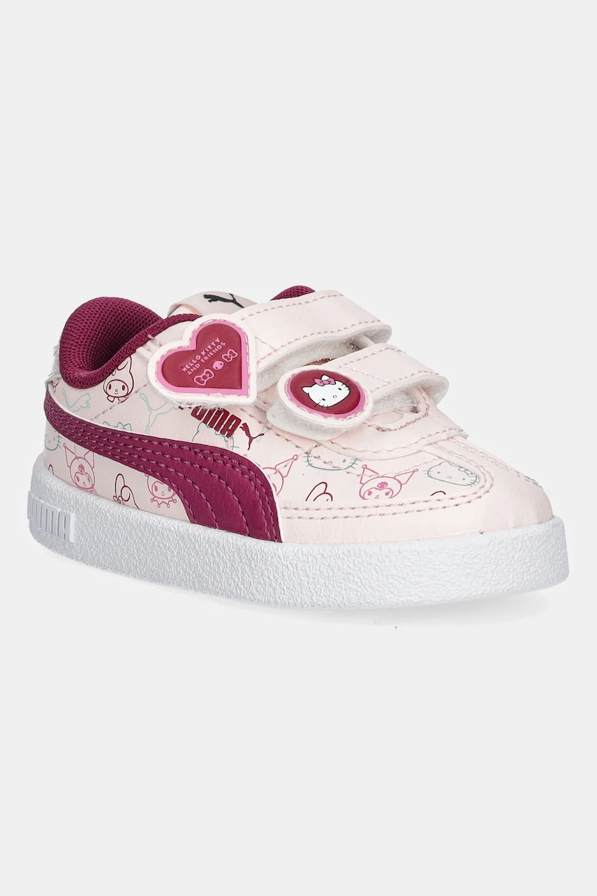 Puma sneakers pentru copii Puma Club II Era HK&FR 2 V culoarea bej, 403413