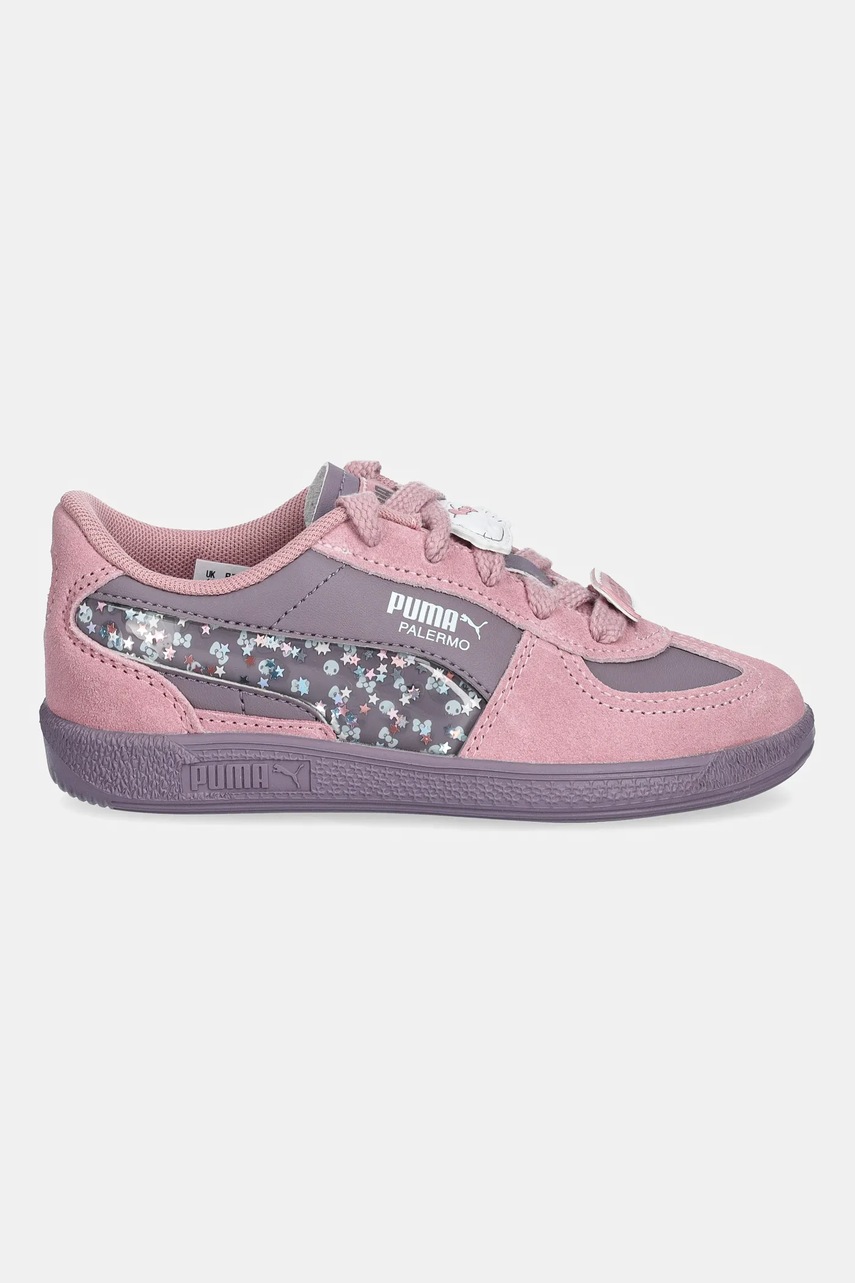 Детские кроссовки Puma Palermo HK&FR 2 цвет розовый 403389