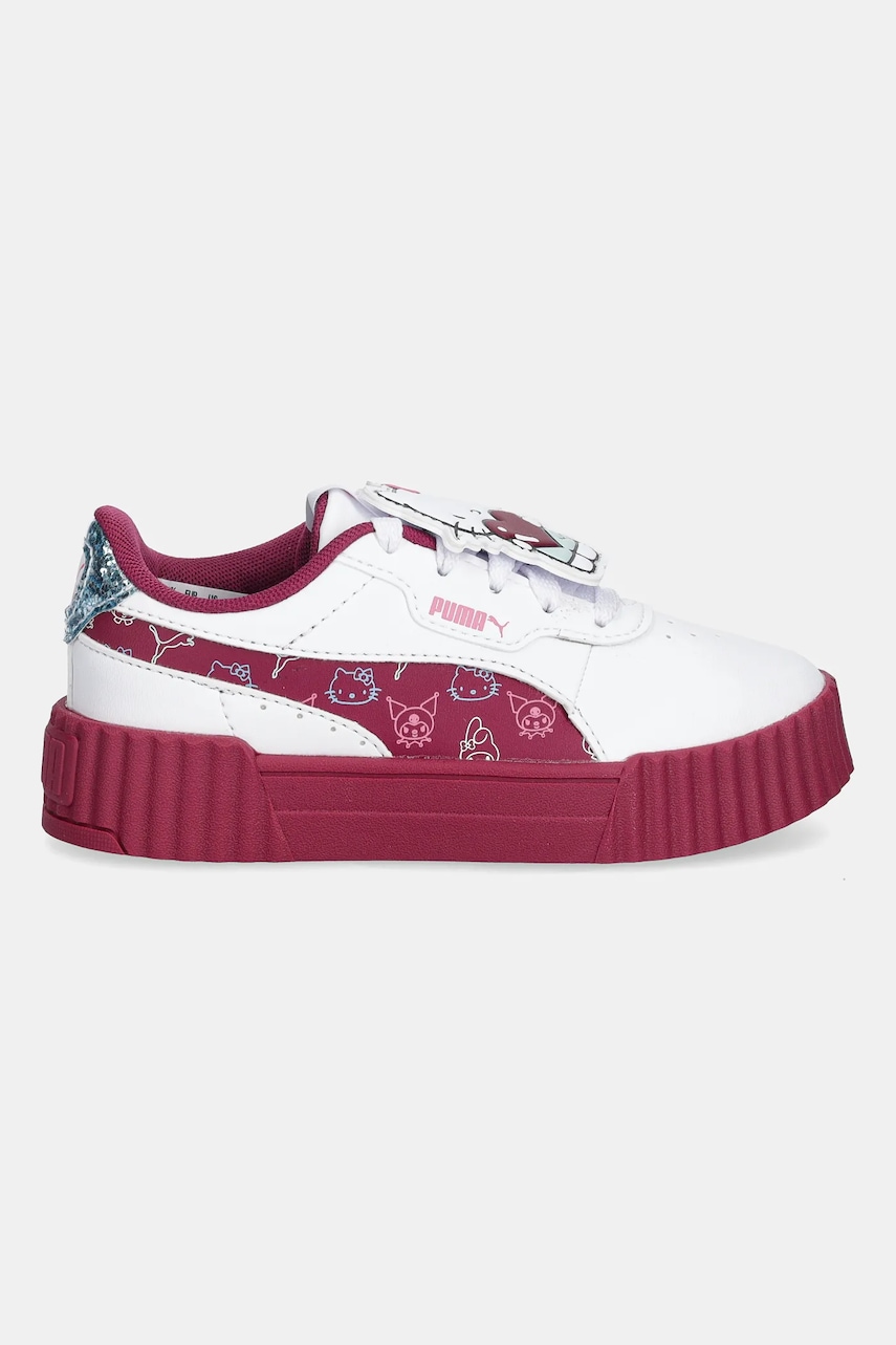 Детские кроссовки Puma Carina 3.0 HK&FR 2 цвет белый 403395 Детские кроссовки Puma Carina 3.0 HK&FR 2 цвет белый 403395