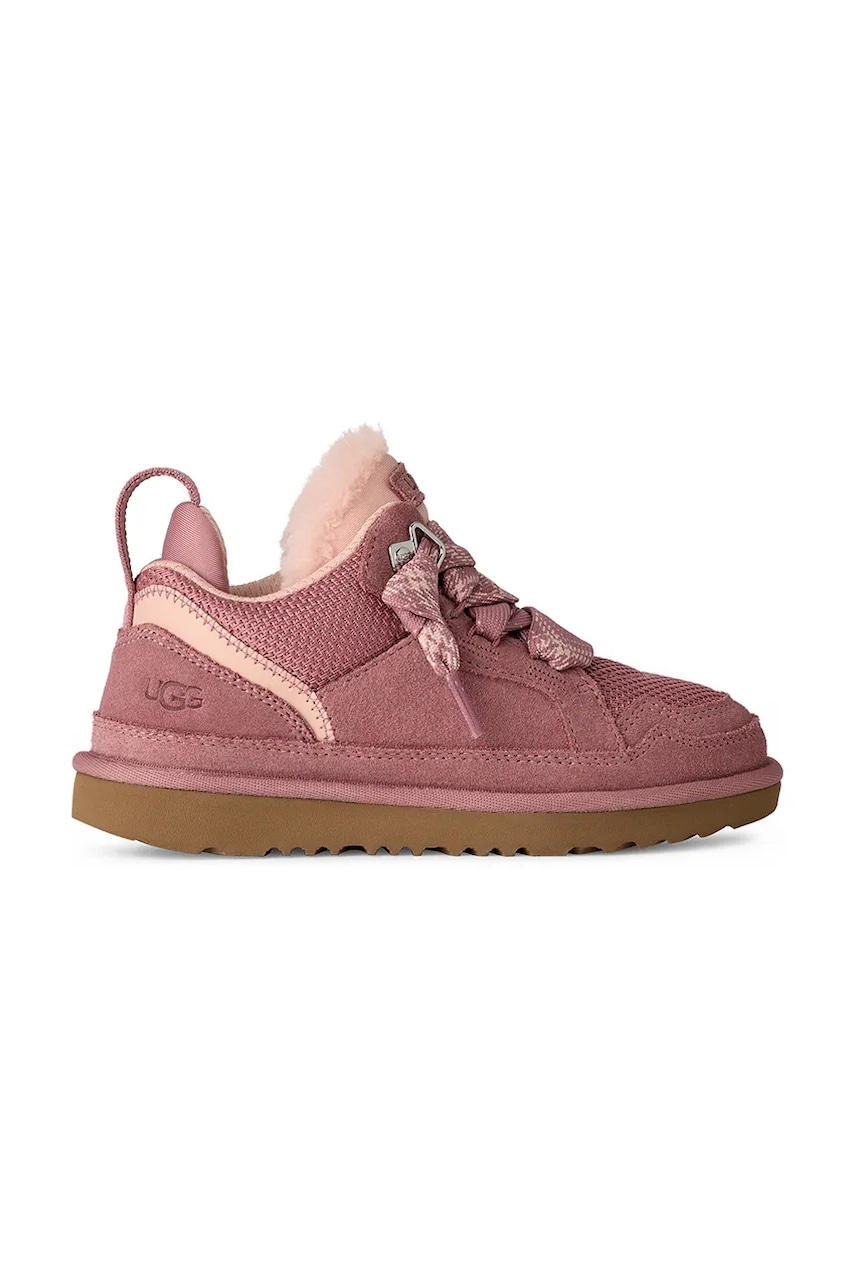 Levně Dětské tenisky UGG LOWMEL růžová barva, 1152410K