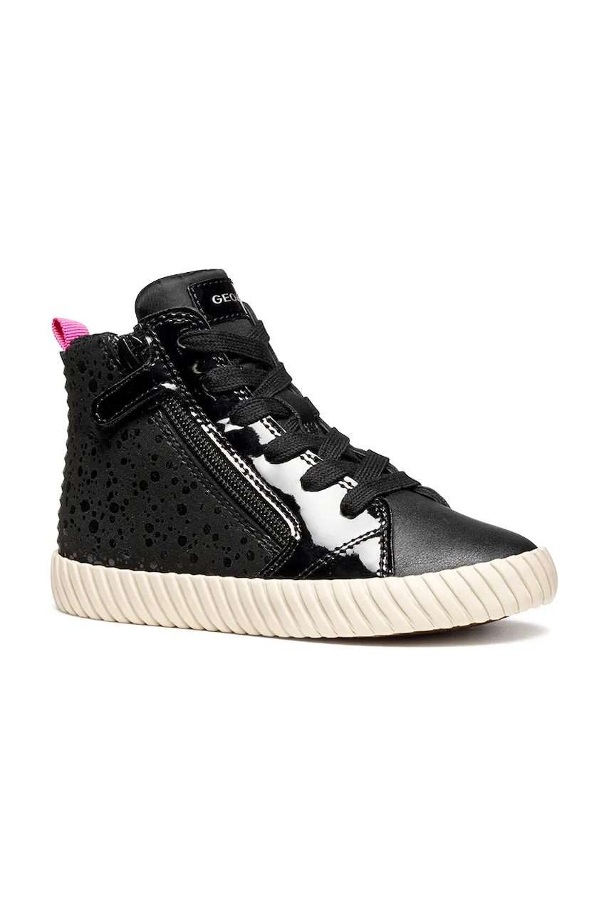 Geox sneakers MIRROLESS culoarea negru, J46MNA.0AU02