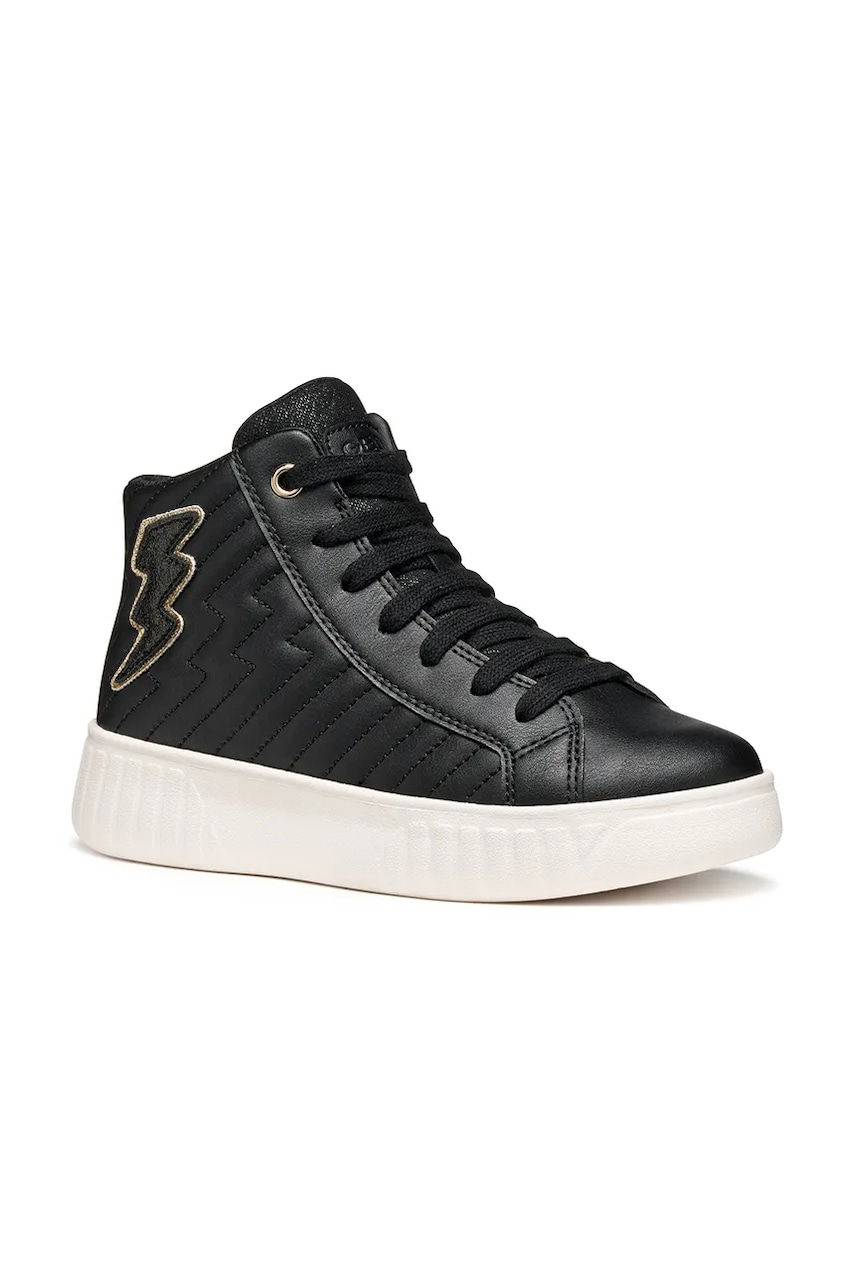 Geox sneakers pentru copii MIKIROSHI culoarea negru, J56DVE.000BC