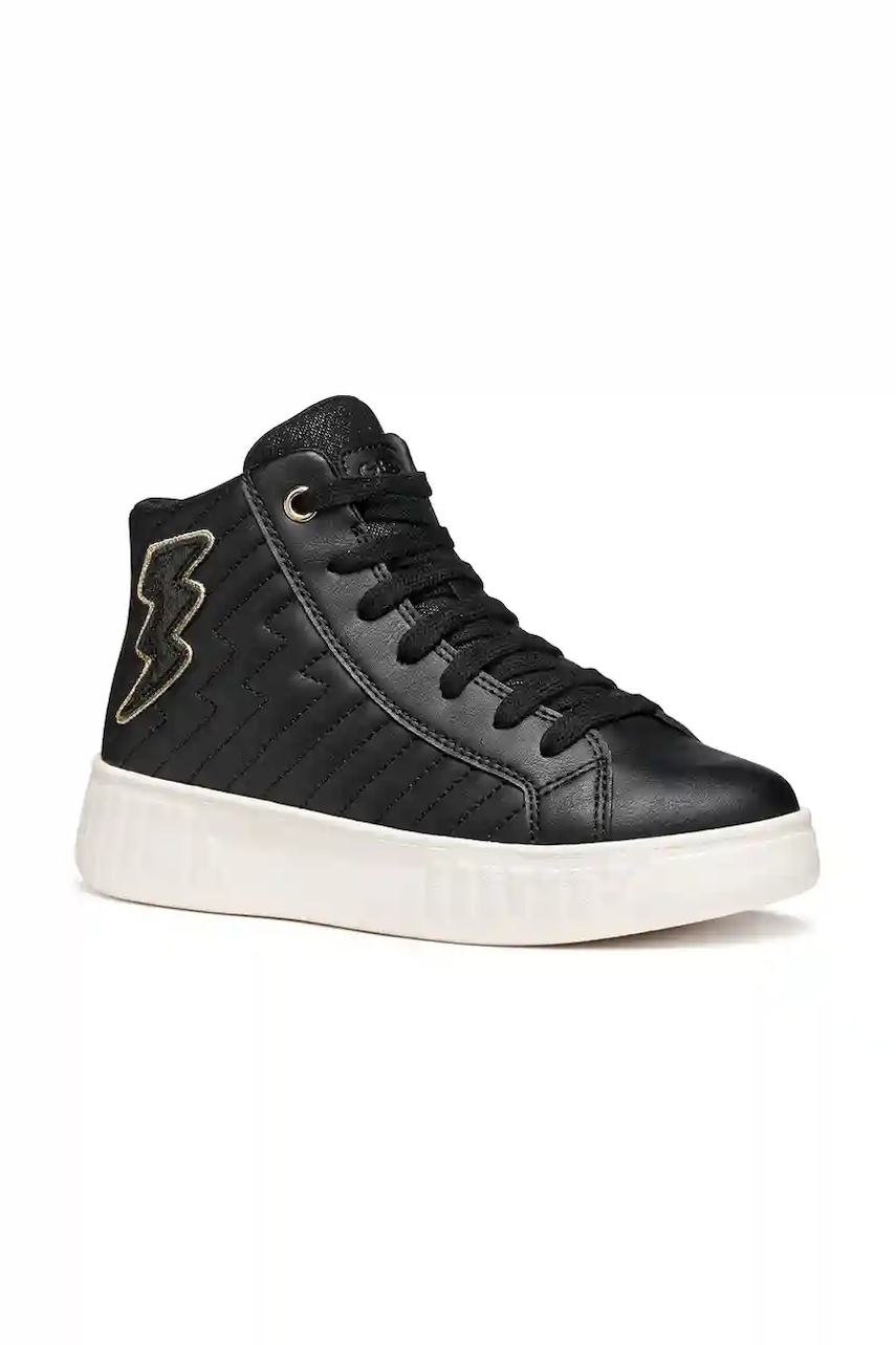 Geox sneakers pentru copii MIKIROSHI culoarea negru, J56DVE.000BC