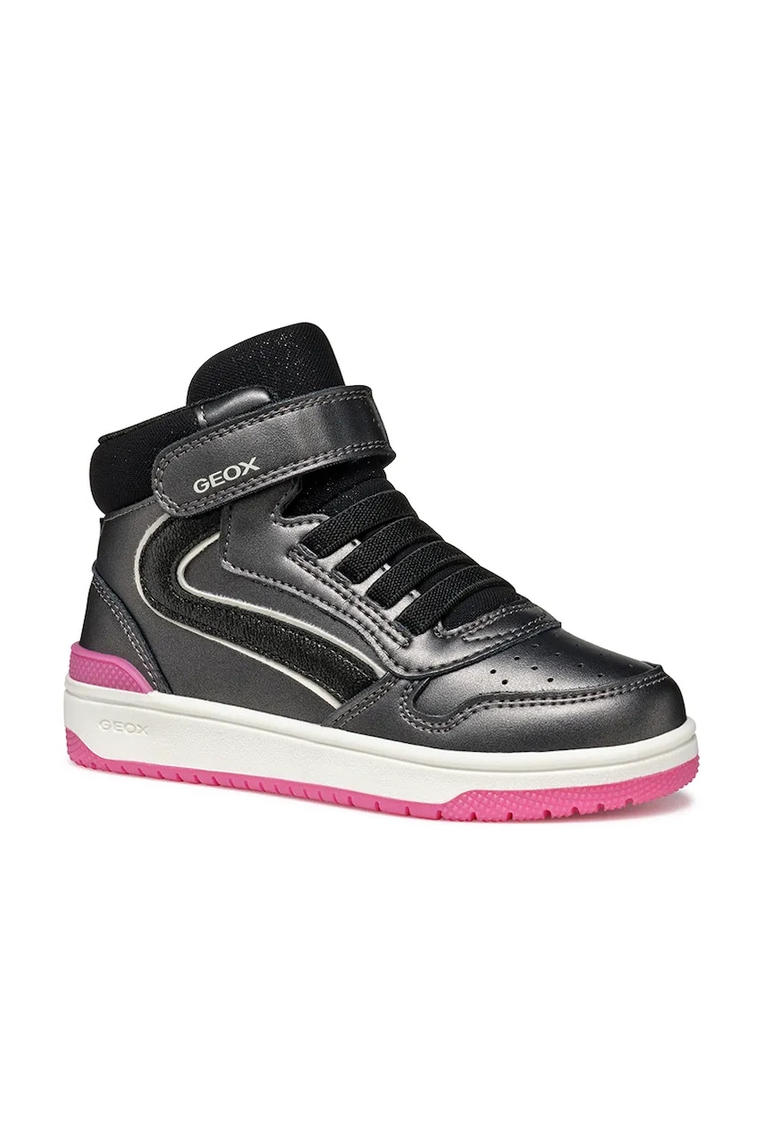 Geox pantofi copii WASHIBA culoarea gri, J56HXA.000NF