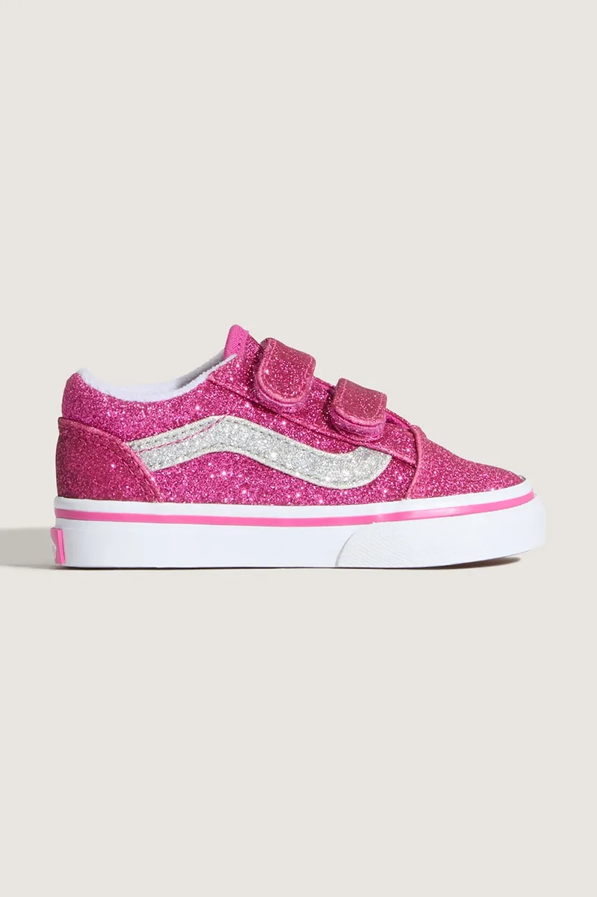 Vans teniși copii Old Skool V culoarea roz, VN000CTGYLZ1