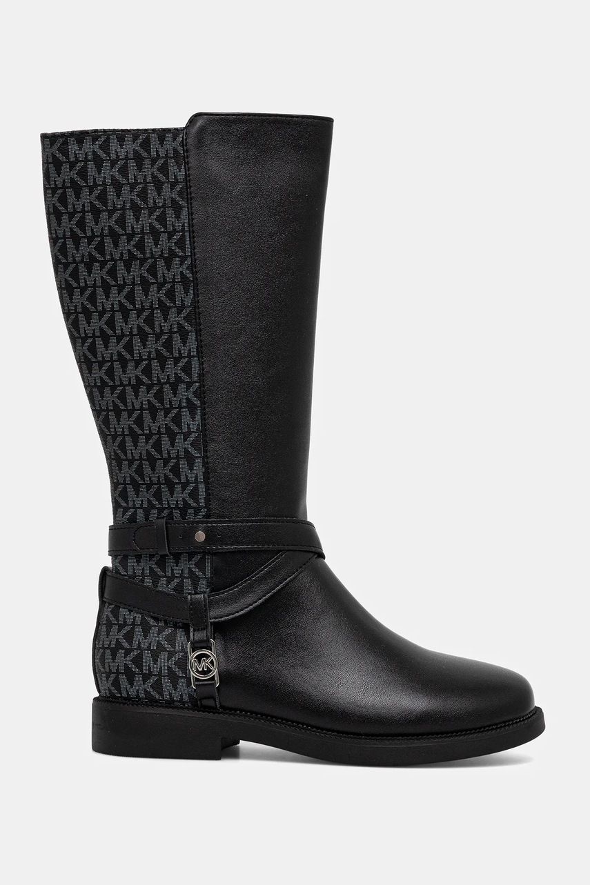 Детские сапоги Michael Kors ABIGAIL HIGH цвет чёрный  MK02657002