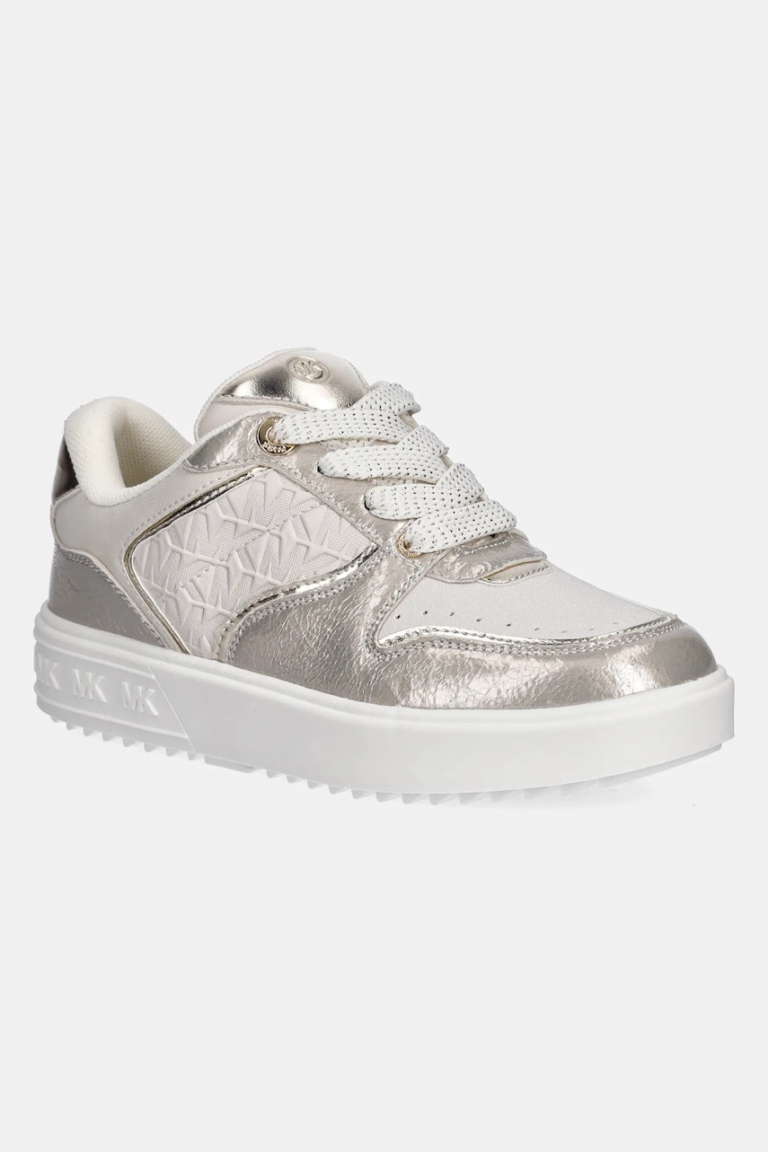 Michael Kors sneakers pentru copii EMMET RUMI culoarea bej, MK01414274
