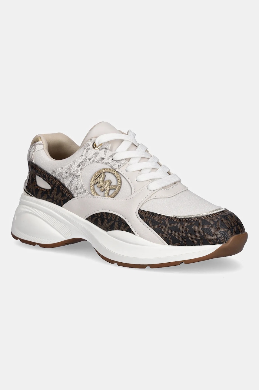 Michael Kors sneakers pentru copii ZUMA culoarea bej, MK02656256