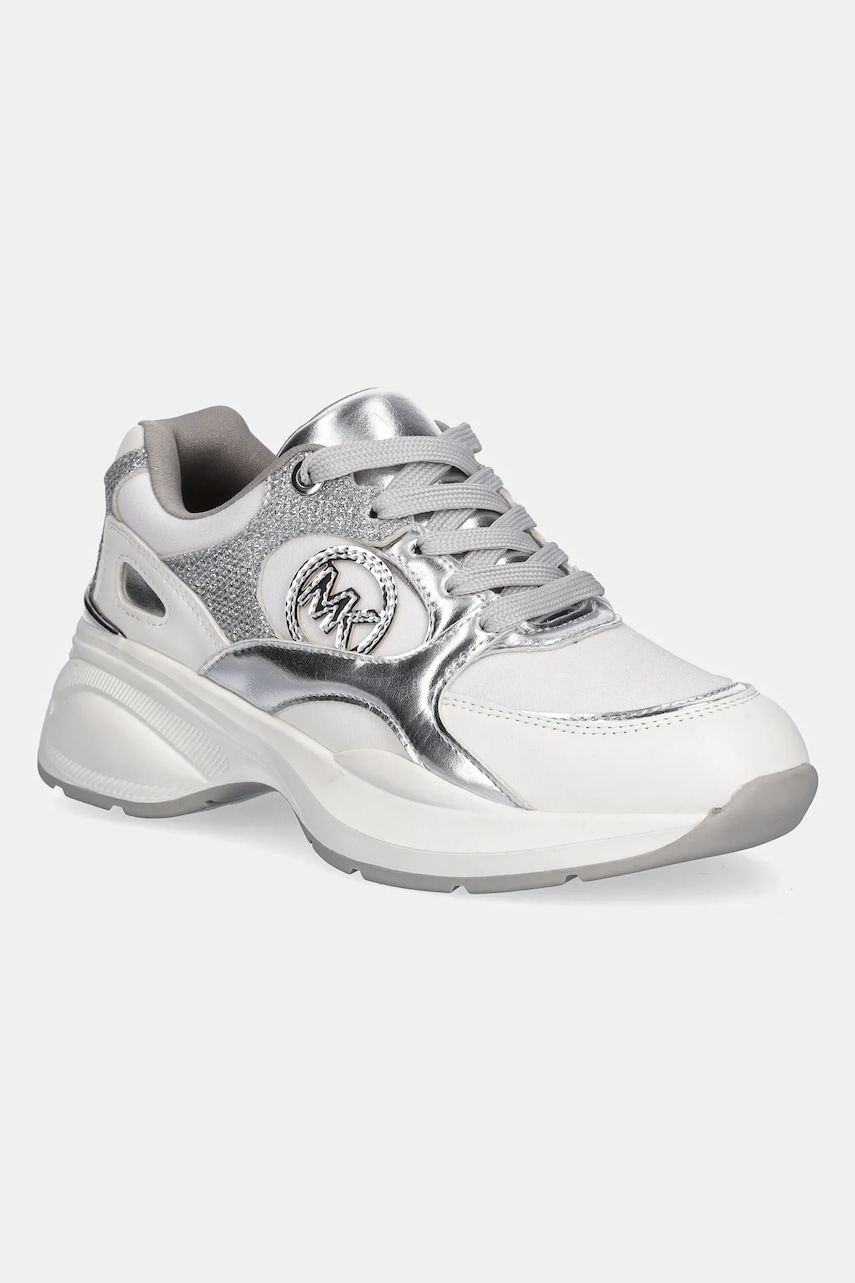 Michael Kors sneakers pentru copii ZUMA culoarea argintiu, MK02656101