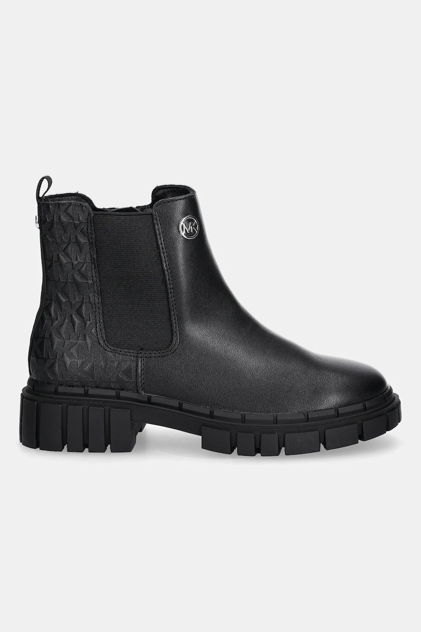 Детские ботинки Michael Kors BLAKE CHELSEA цвет чёрный MK02655001 Детские ботинки Michael Kors BLAKE CHELSEA цвет чёрный MK02655001