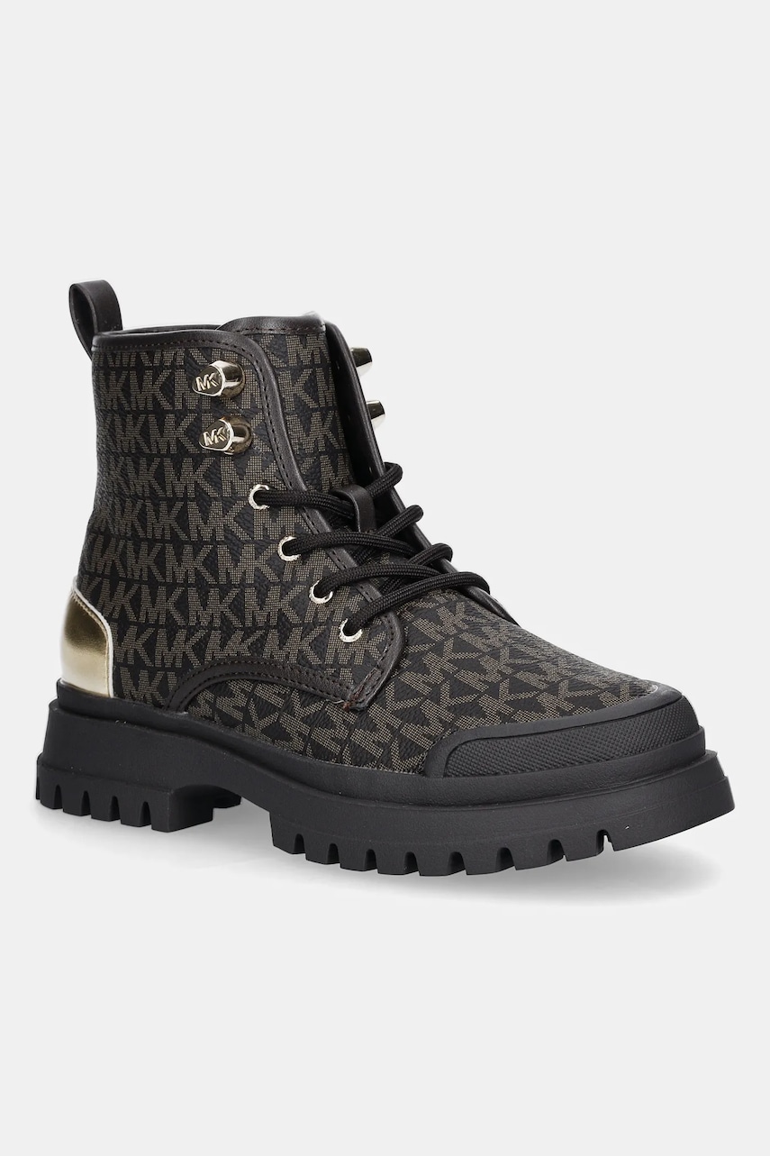 Michael Kors bocanci copii PAYTON culoarea maro, MK02734211