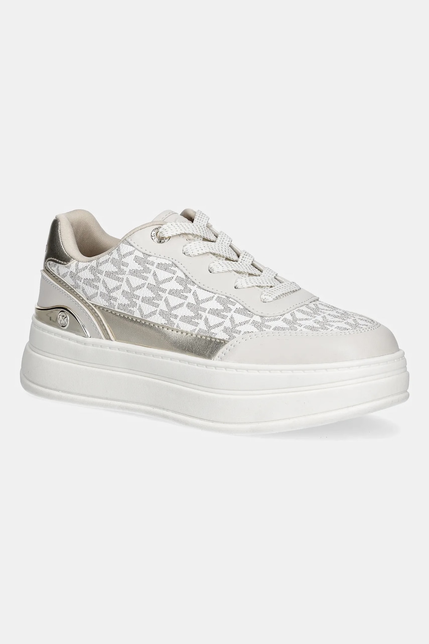 Levně Dětské tenisky Michael Kors HAYES béžová barva, MK02735256