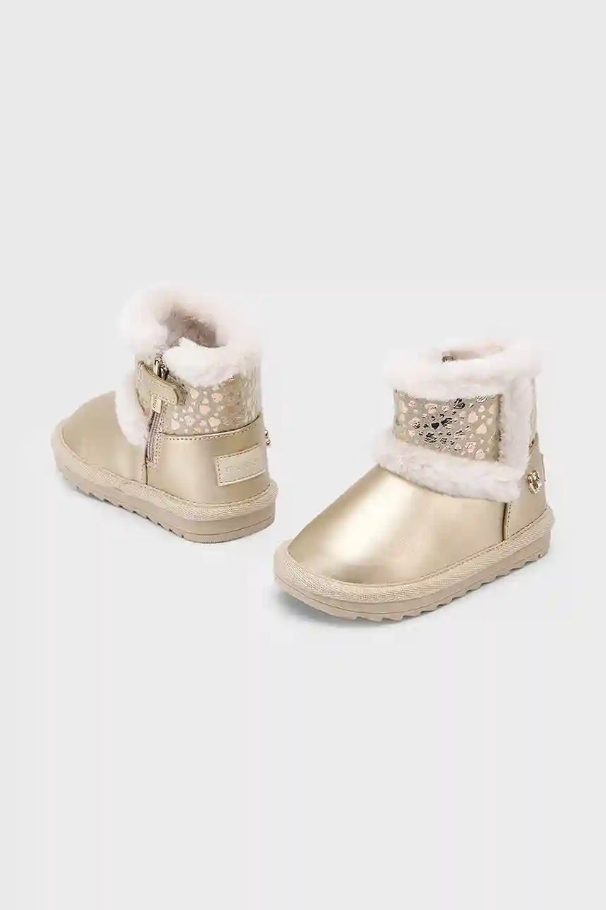 Детские зимние сапоги Mayoral цвет бежевый 42575