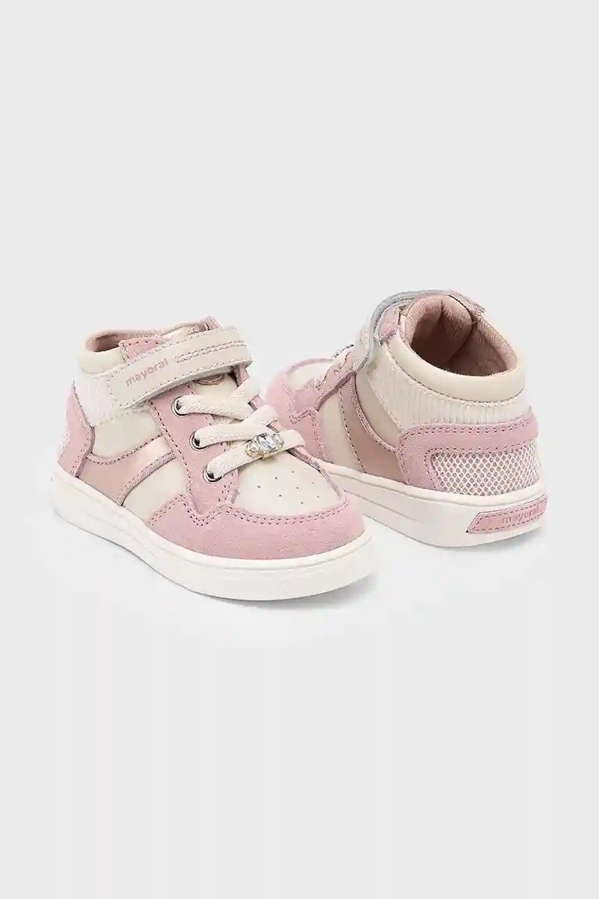 Детские кроссовки Mayoral цвет розовый 42579