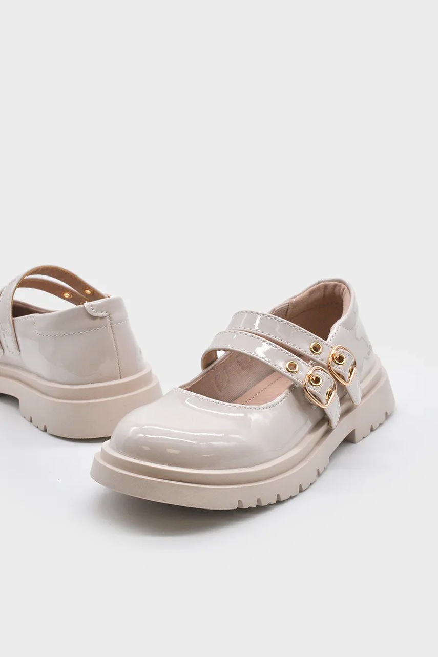 Детские балетки Mayoral цвет бежевый 44556