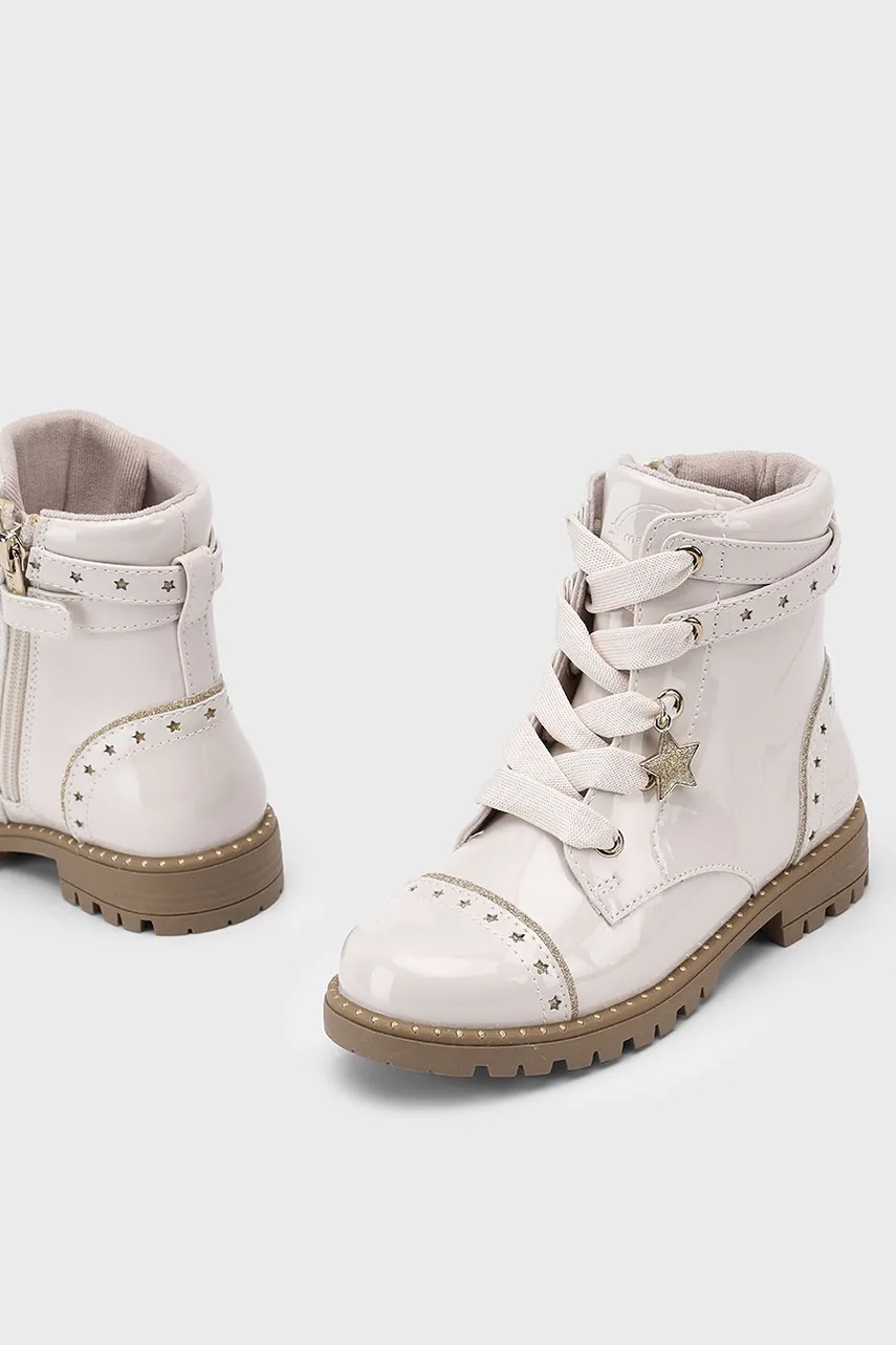 Детские ботинки Mayoral цвет бежевый  44566