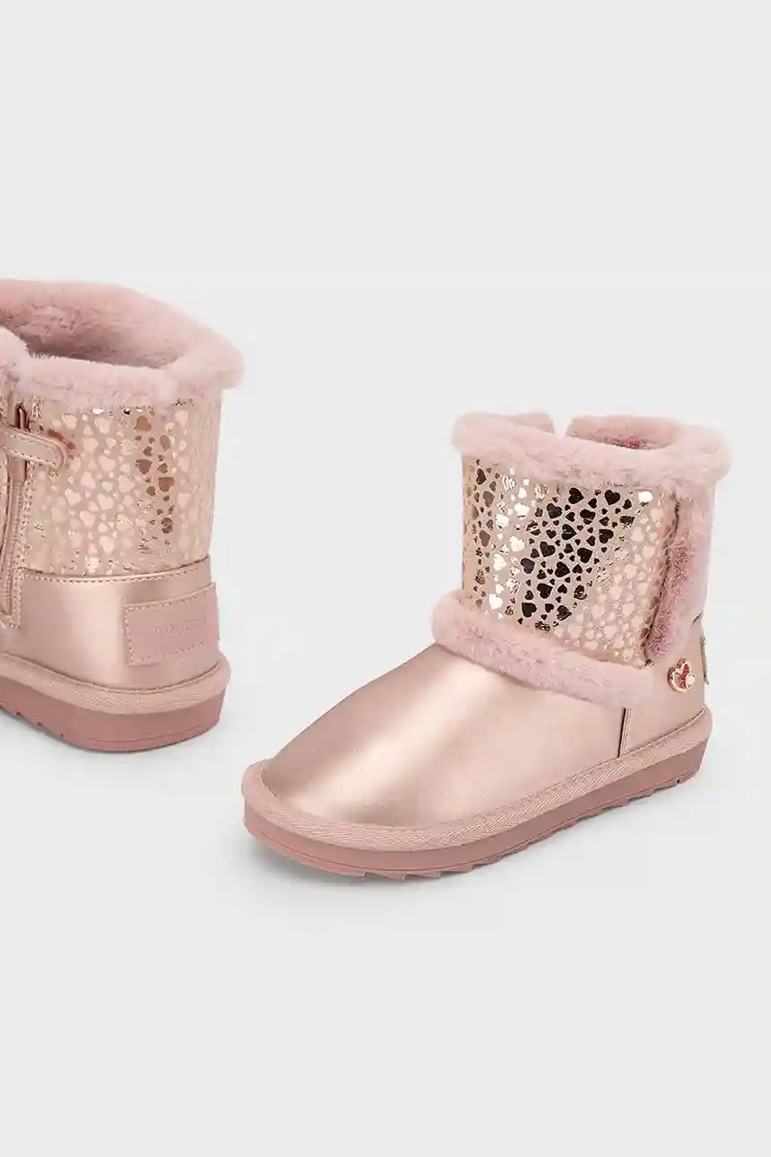 Детские зимние сапоги Mayoral цвет розовый 44575