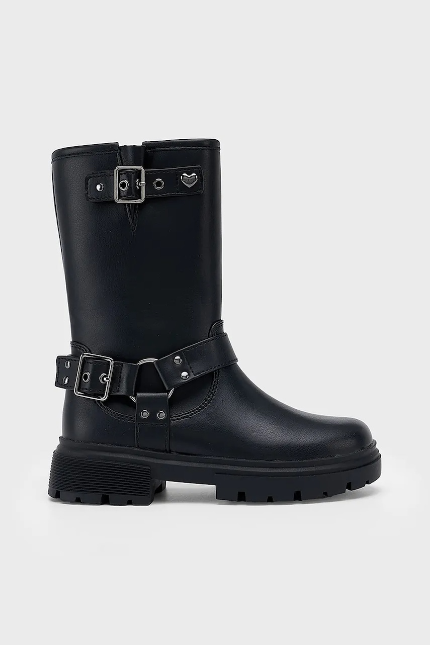 Dětské boty Mayoral černá barva, 46564