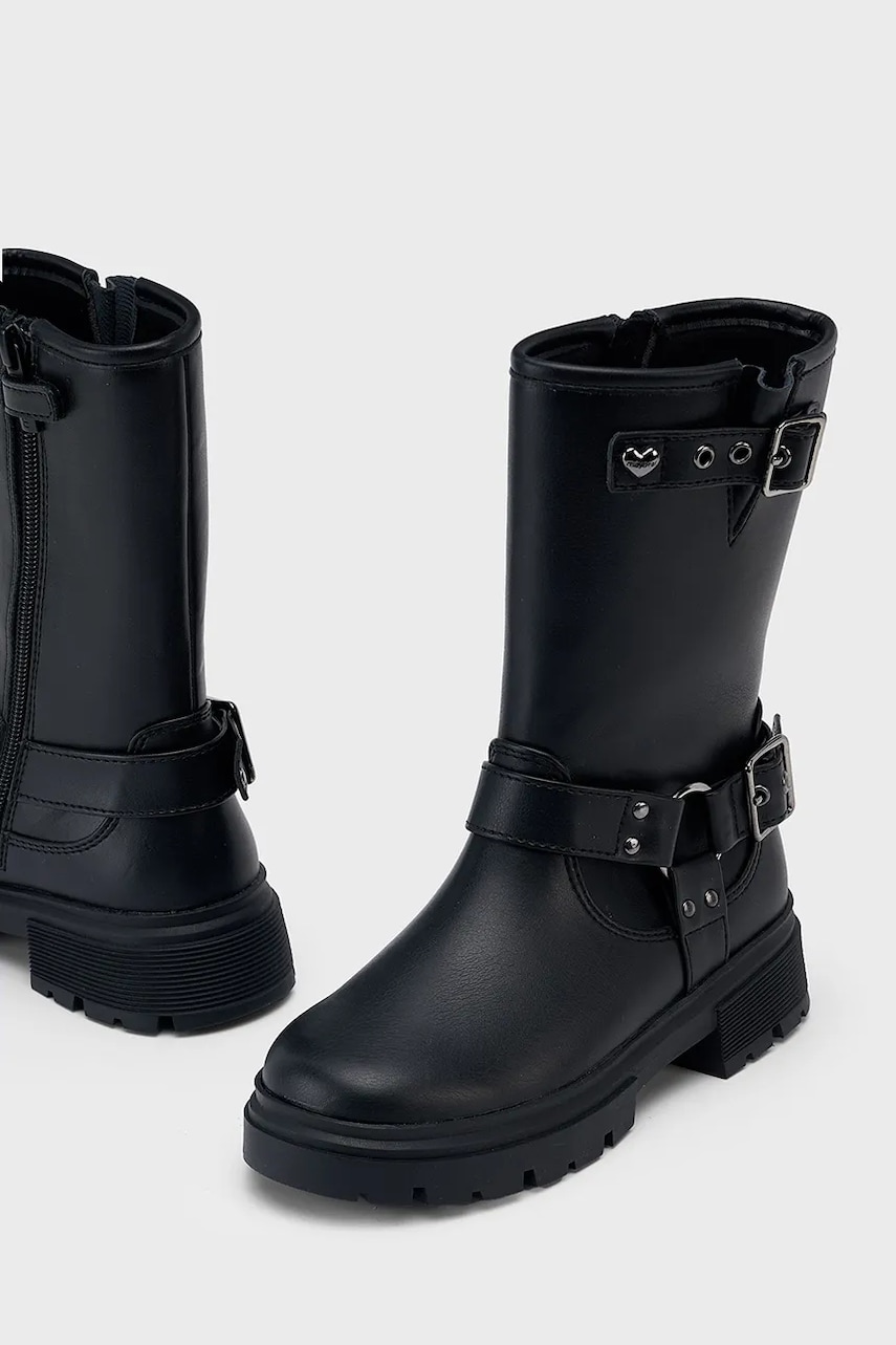 Детские ботинки Mayoral цвет чёрный 46564 в Луцке Детские ботинки Mayoral цвет чёрный 46564 в Луцке