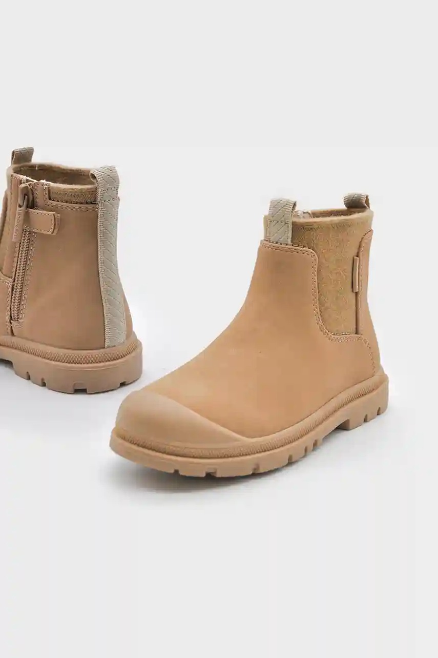 Детские ботинки Mayoral цвет бежевый  46617