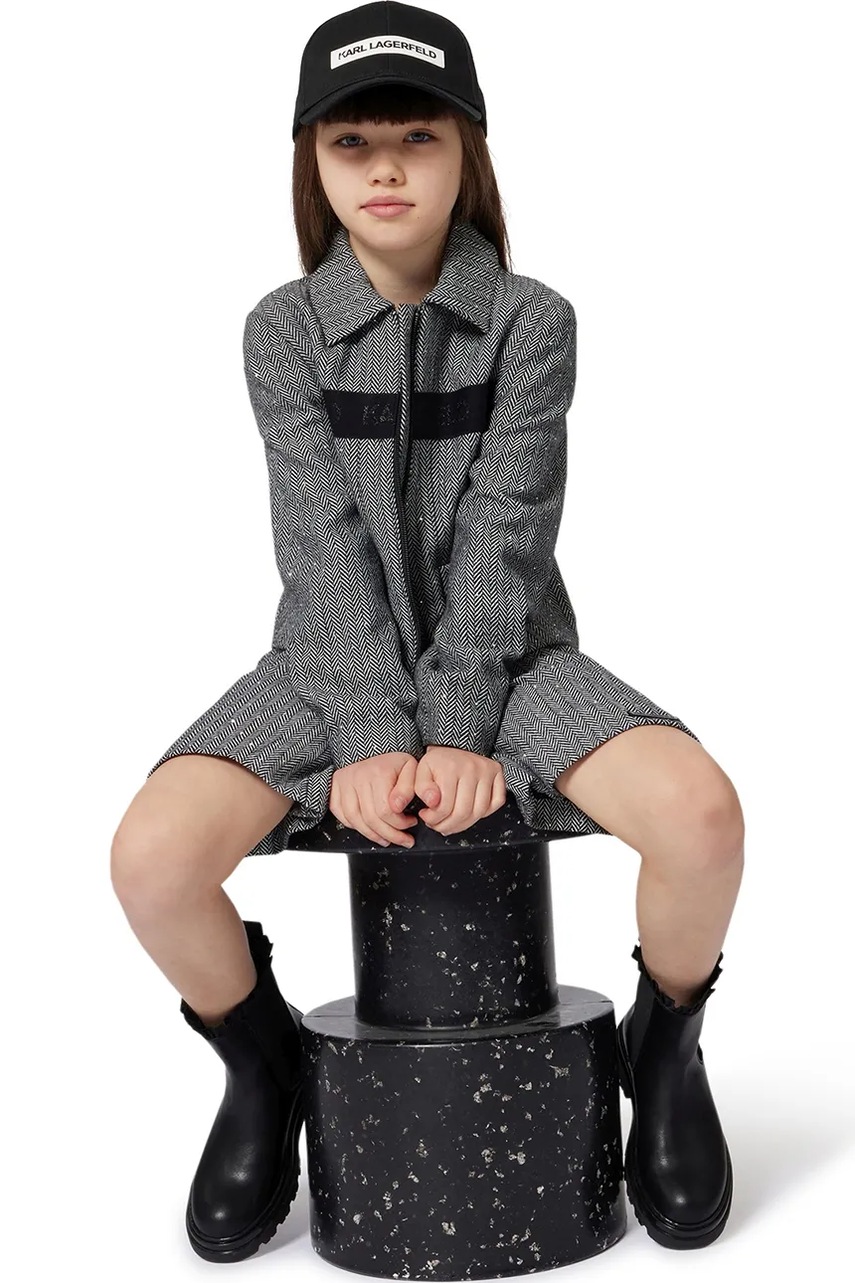 Dětské kožené kotníkové boty Karl Lagerfeld (obrázek 10)