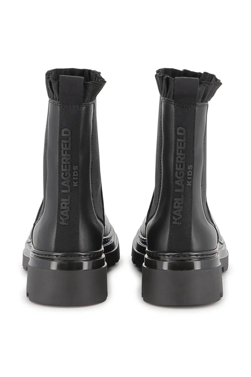 Dětské kožené kotníkové boty Karl Lagerfeld (obrázek 3)