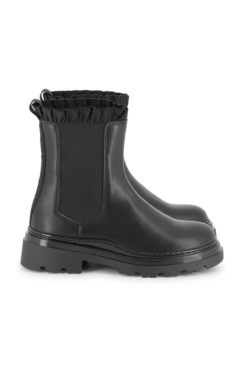 Dětské kožené kotníkové boty Karl Lagerfeld (obrázek 7)