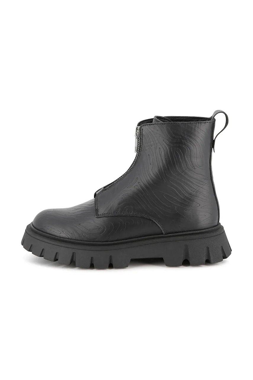 Детские ботинки Marc Jacobs цвет чёрный W60669 Детские ботинки Marc Jacobs цвет чёрный W60669