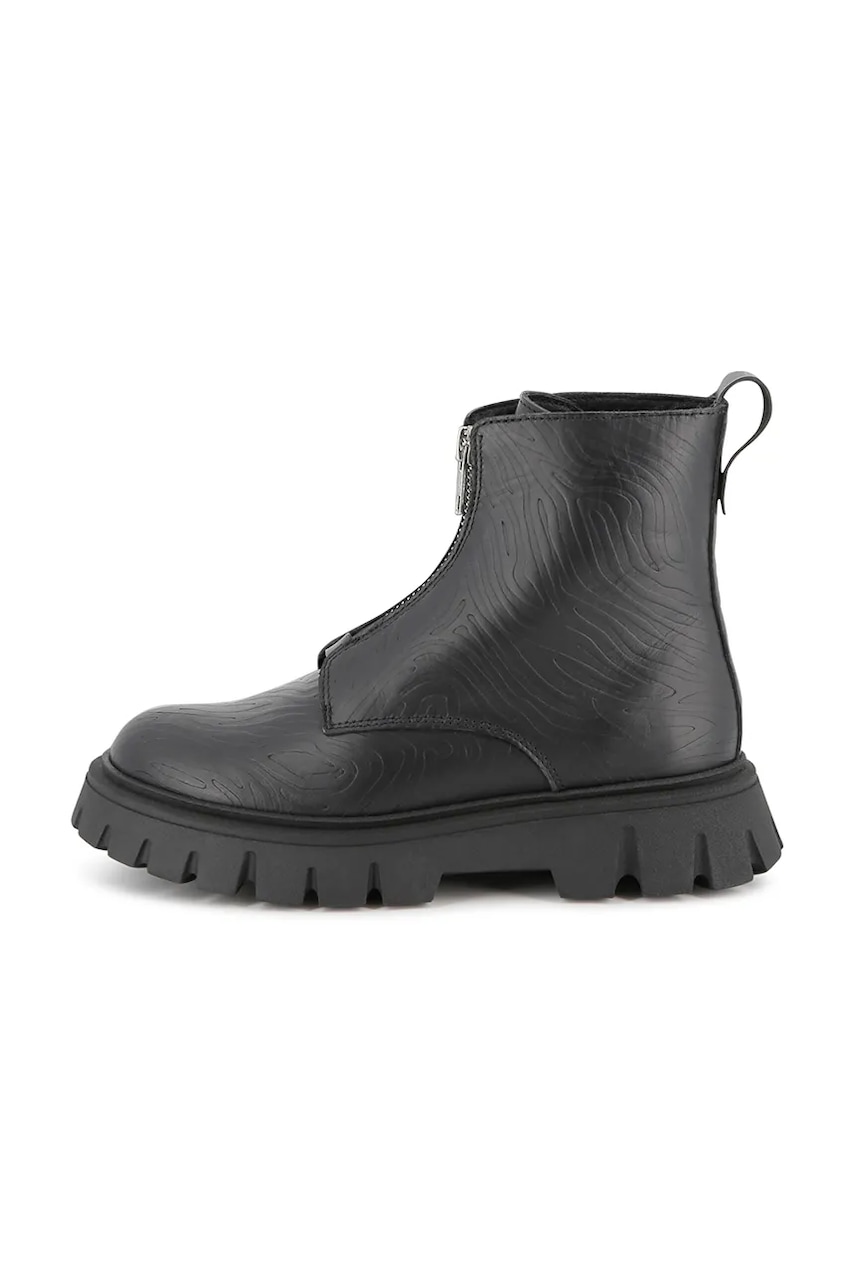 Детские ботинки Marc Jacobs цвет чёрный W60669 Детские ботинки Marc Jacobs цвет чёрный W60669