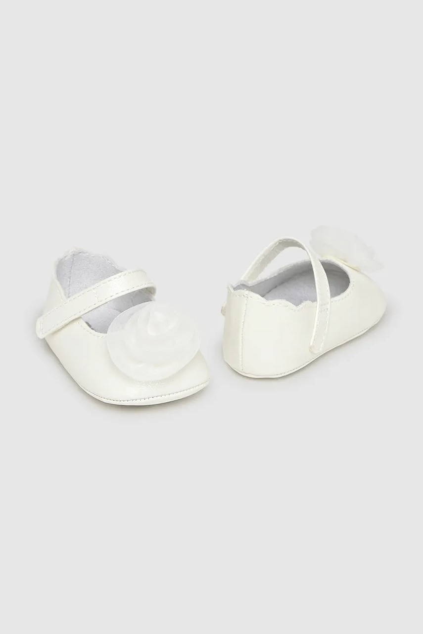 Mayoral Newborn pantofi pentru bebeluși culoarea bej, 9960