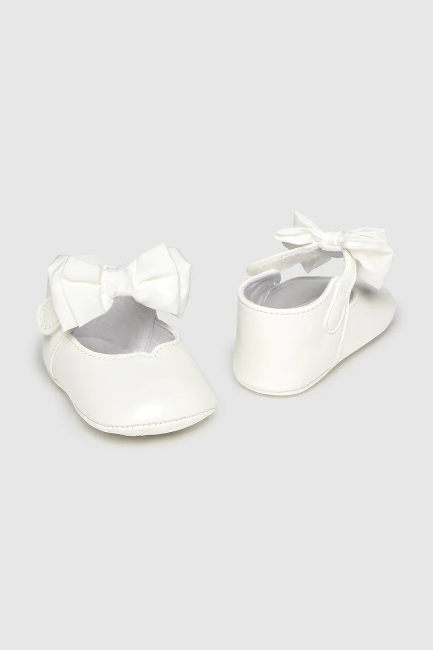 Mayoral Newborn pantofi pentru bebeluși culoarea bej, 9961